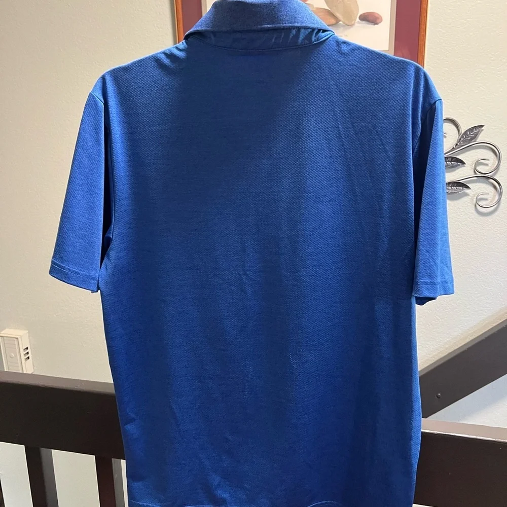 Classic Blue Polo Shirt for Men #371 - Picture 3 of 4